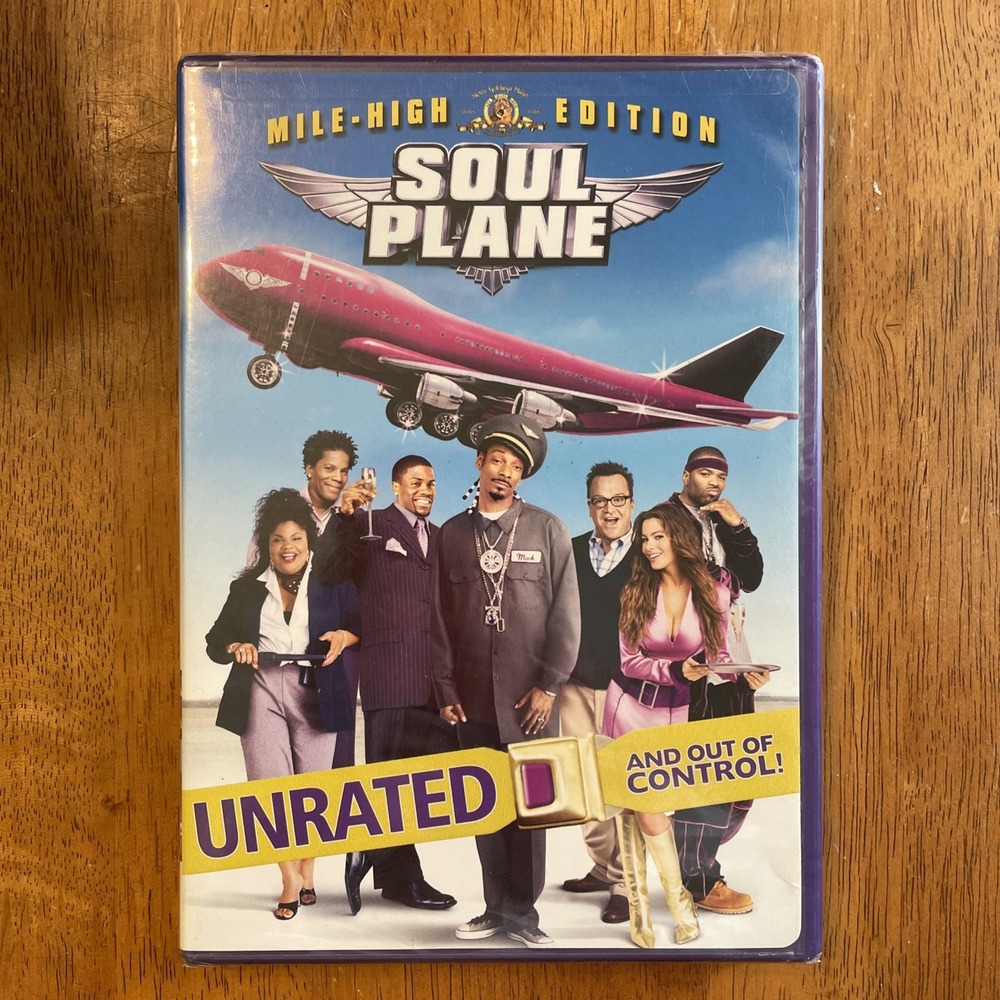 New Soul Plane (DVD) 2004, Special Edition, Sofia Vergara, Snoop Dog MINT SEALED